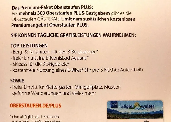 Appartement Heidi Mit Oberstaufen